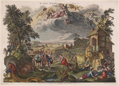 Nyár alkotó: Joseph Sebastian Klauber, Johann Baptist Klauber, after Johann Wolfgang Baumgartner
