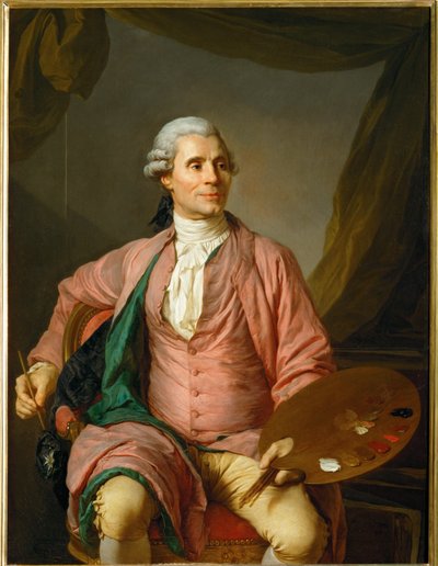 Joseph-Marie Vien, festő ... alkotó: Joseph Siffred Duplessis
