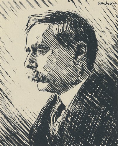 H. G. Wells, 1930-as évek, 1950. alkotó: Joseph Simpson