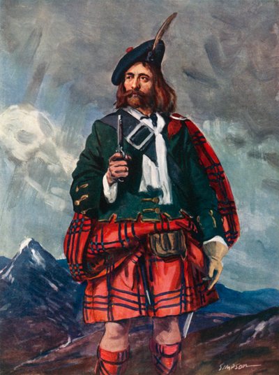Rob Roy Mac Gregor, 1660-1735 alkotó: Joseph Simpson