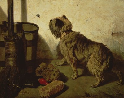 A kutya és a légy, 1856 alkotó: Joseph Stevens