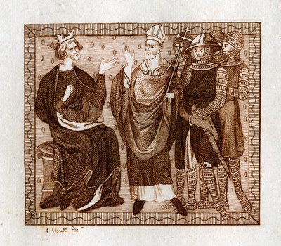 Thomas Becket élete, 1801. alkotó: Joseph Strutt