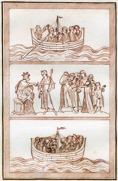 Thomas Becket élete, 1801. alkotó: Joseph Strutt
