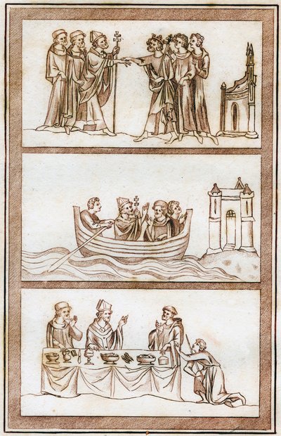 Thomas Becket élete, 1801. alkotó: Joseph Strutt