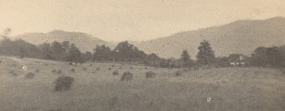 Táj fákkal és hegyekkel, c. 1900. alkotó: Joseph Turner Keiley
