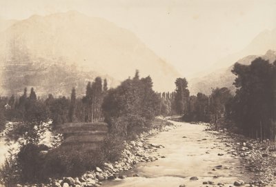 A Chemin de Saisie szedésének völgye St-Sauveur-ben, 1850. alkotó: Joseph Vigier