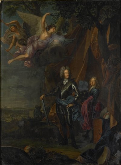 II. Maximilian bajor választófejű portréja a török elleni mohácsi csatában alkotó: Joseph Vivien (copy after)