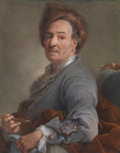 Önarckép prémes sapkával alkotó: Joseph Vivien