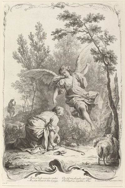 Mózes és az égő bokor alkotó: Joseph Wagner