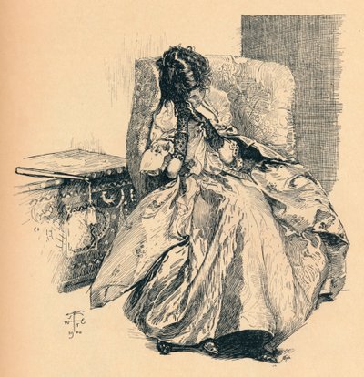 A Reverie, 1900 alkotó: Joseph Walter West