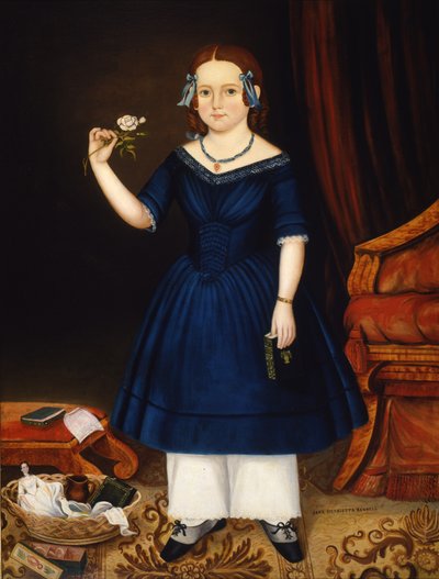 Jane Henrietta Russell, 1844 alkotó: Joseph Whiting Stock