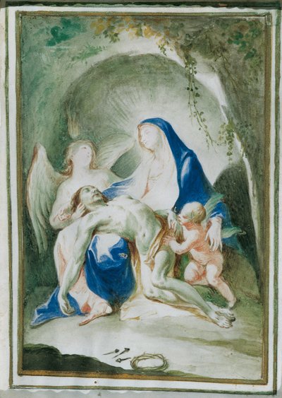 Mária Krisztus testével alkotó: Joseph Winterhalder d. J.