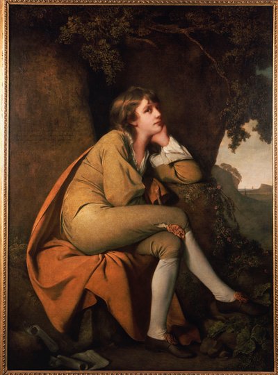 Edwin, Dr. Beattie "Minstrel"-jéből alkotó: Joseph Wright of Derby