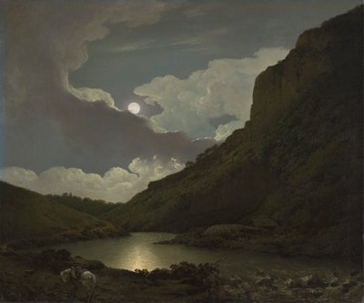 Matlock Tor a Moonlighttól alkotó: Joseph Wright of Derby