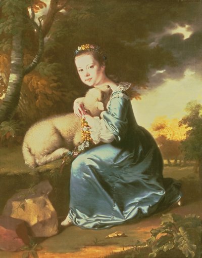 Miss Frances Warren, 1760-as évek eleje (olaj, vászon) alkotó: Joseph Wright of Derby
