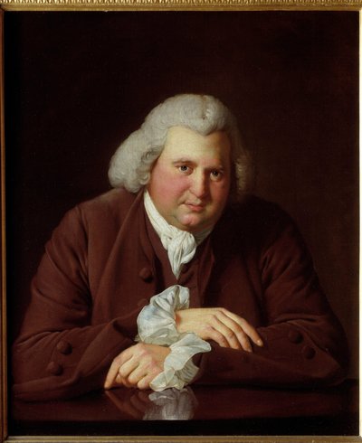Erasmus Darwin portréja alkotó: Joseph Wright of Derby
