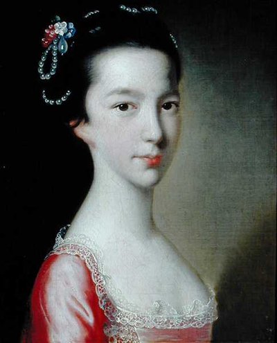 Portré egy lányról (Jane Monck) (olaj, vászon) alkotó: Joseph Wright of Derby