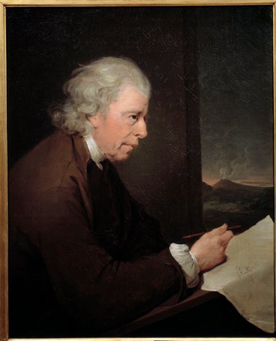 John Whitehurst órás, geológus és fizikus portréja (1713-1788) Joseph Wright Derbyből (1734-1797) festménye alkotó: Joseph Wright of Derby