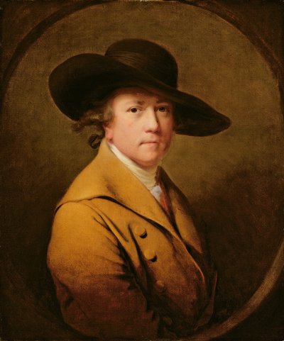 Önarckép, 1780 körül (olaj, vászon) alkotó: Joseph Wright of Derby
