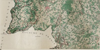 Poperinghe - Poperinge térképe alkotó: Joseph de Ferraris
