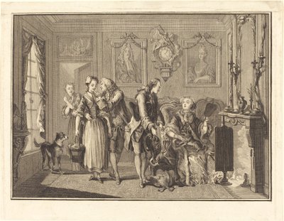 A szép gazda alkotó: Joseph de Longueil after Charles Eisen