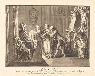 Este alkotó: Joseph de Longueil after Charles Eisen