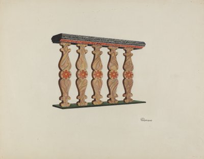 Kórussín, 1938. alkotó: Josephine C. Romano