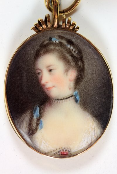 Lady Anne Campbell, Strafford grófnője (zománc) alkotó: Joshua (after) Reynolds