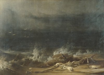 Az özönvíz a közelébe, kb. 1813. alkotó: Joshua H. Shaw