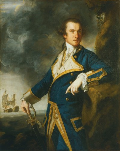 Alexander Hood admirális alkotó: Joshua Reynolds