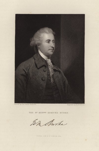 Edmund Burke alkotó: Joshua Reynolds