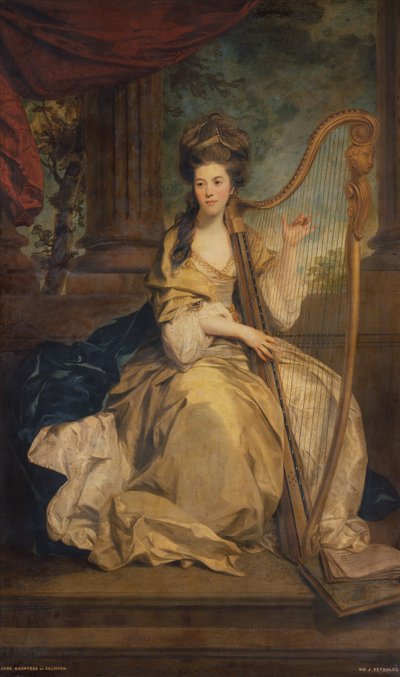 Jane Lindsay, Eglinton grófnő portréja alkotó: Joshua Reynolds