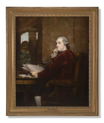 William Henry Cavendish Bentinck, Portland harmadik hercegének portréja az íróasztalánál, 1771 alkotó: Joshua Reynolds