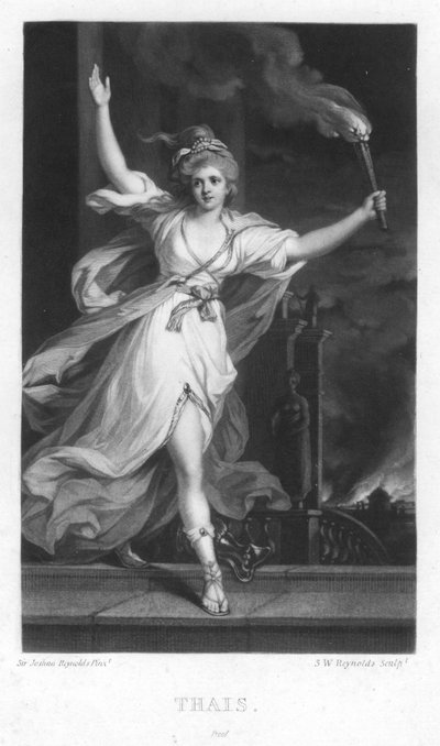 Thais, 1740-1790 alkotó: Joshua Reynolds