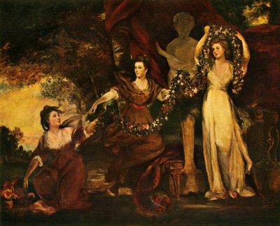 A három kegyelem, 1773, c1912 alkotó: Joshua Reynolds