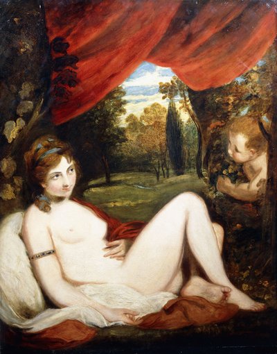 Vénusz és Ámor, vagy "A Wanton Bacchante", alkotó: Joshua Reynolds