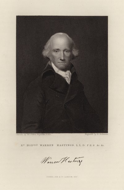 Warren Hastings alkotó: Joshua Reynolds