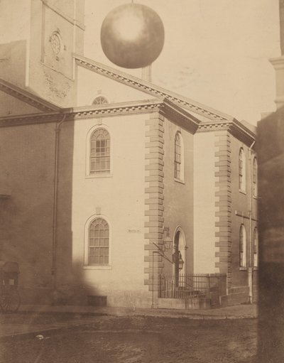 Brattle Square templom,1850-es évek (fotó) alkotó: Josiah Johnson Hawes
