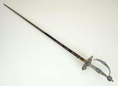 Kiskard, 1790 körül (csiszolt, csiszolt, kékezett és aranyozott acél vas- és jáspisáruval) alkotó: Josiah Wedgwood