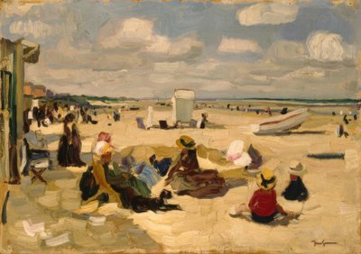 J. Goossens, La Panne strand alkotó: Josse Goossens