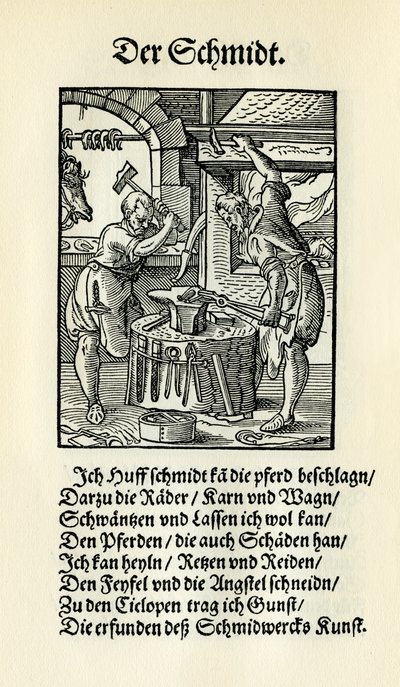 Kovács alkotó: Jost Amman