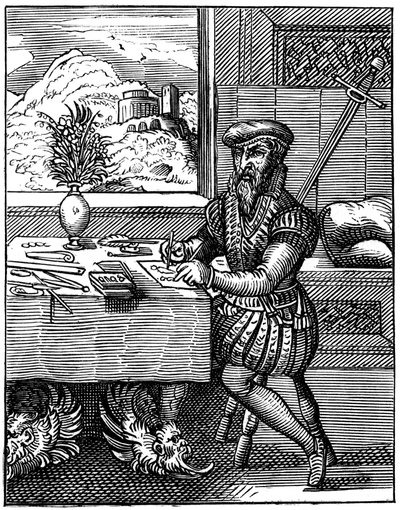 Rajzmester, 16. század 1849. alkotó: Jost Amman