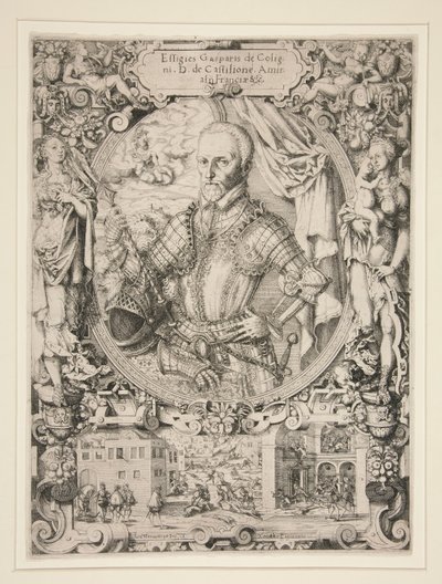 Gaspard de Coligny, Franciaország tengernagya alkotó: Jost Amman