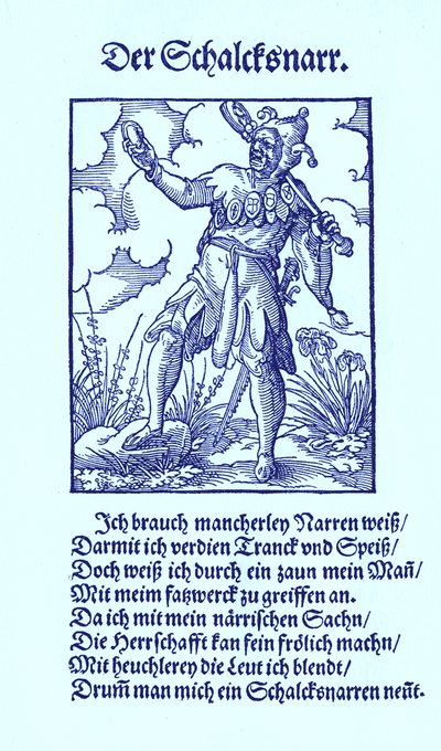 Tréfamester / bolond alkotó: Jost Amman