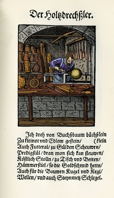 Esztergályos alkotó: Jost Amman