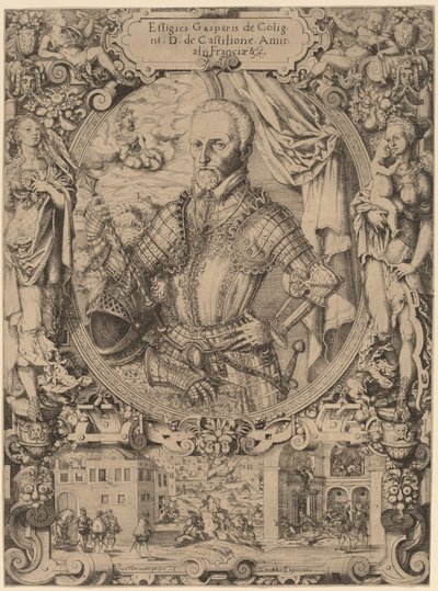 Gaspar de Coligny, 1573. alkotó: Jost Ammon