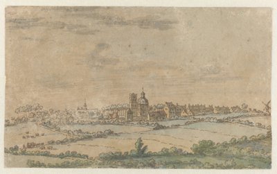 Kilátás Scherpenheuvelre, Flamand Brabant alkotó: Josua de Grave (attributed to)