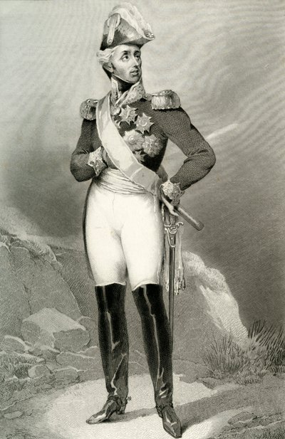 Louis Aloysius, Hohenlohe-Waldenburg-Bartenstein hercege, 1804, 1839. alkotó: Joubert