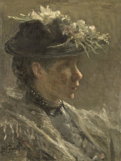 Sijtje van Bemmel tanulmánya alkotó: Jozef (1824-1911) Israels