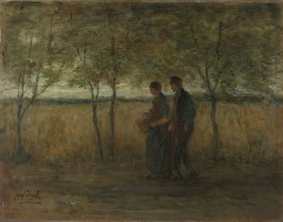 Hazafelé fordulva alkotó: Jozef (1824-1911) Israels